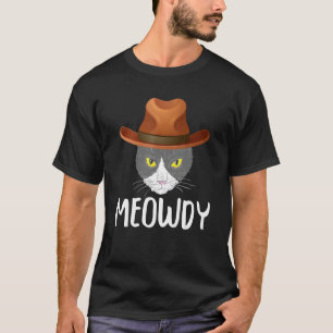 Best Cat Dad Ever Meowdy Colourful Cat With Sungla T-Shirt