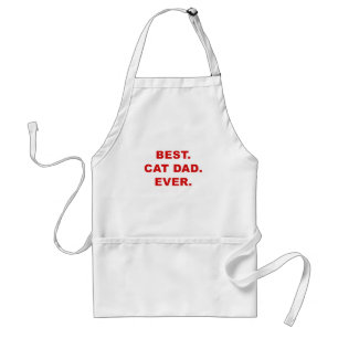 Best Cat Dad Ever Standard Apron