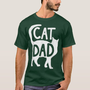 Best Cat Dad Ever t for dad on father's day Cat da T-Shirt