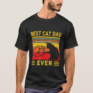 Best Cat Dad Ever tee Funny Cat Daddy Father's Day