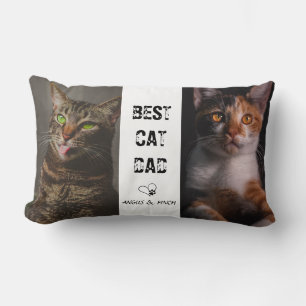 Best Cat Dad  Lumbar Cushion