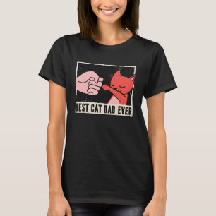 Best Cat Dat Ever! Bester Katzen Papa Cat Saying [ T-Shirt