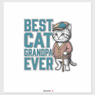 Best Cat Grandpa Ever Vintage Cat Grandpa Shirt De