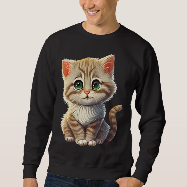 Best Cat Mom And Cat Dad Sweatshirt (Front)