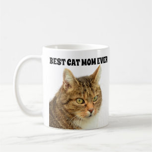 BEST CAT MOM EVER CUSTOM COFFEE MUG