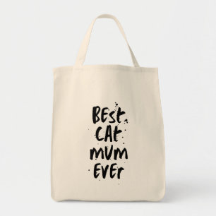 Best cat Mom Ever Modern Simple Trendy Cute  Tote Bag