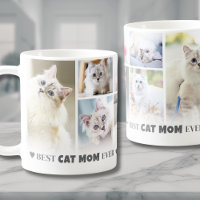 Best Cat Mum 8 Photo Collage