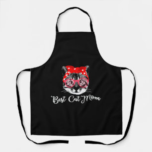 Best Cat Mum Cats Women Cat Mum Motif Apron