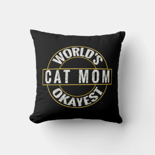 Best Cat Mum Cushion