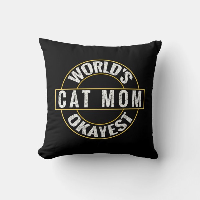 Best Cat Mum Cushion (Front)