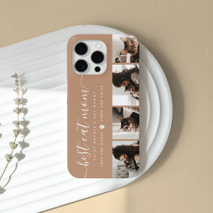 Best Cat Mum: Custom Mother's Day Cat Photo iPhone 15 Pro Max Case