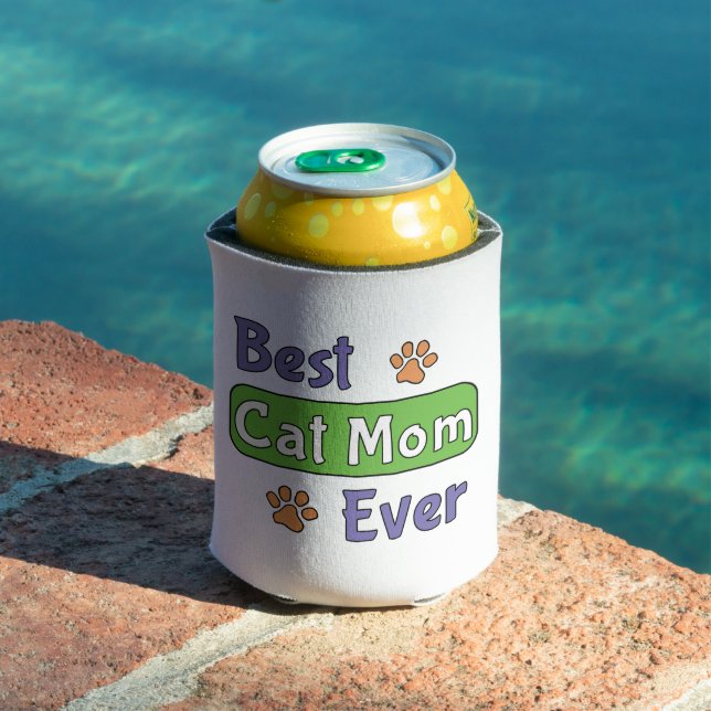 Best Cat Mum Ever Can Cooler (In Situ Pool)