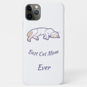 Best Cat Mum Ever iPhone 11 Pro Max Case