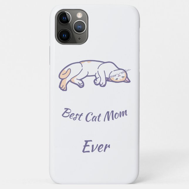 Best Cat Mum Ever Case-Mate iPhone Case (Back)