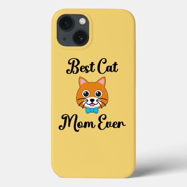 Best Cat Mum Ever Case-Mate iPhone Case (Back)