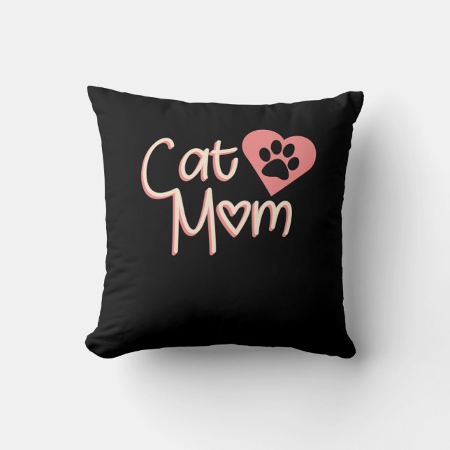 Best Cat Mum Ever Cats Animal Lover Pet Owner Cushion (Front)