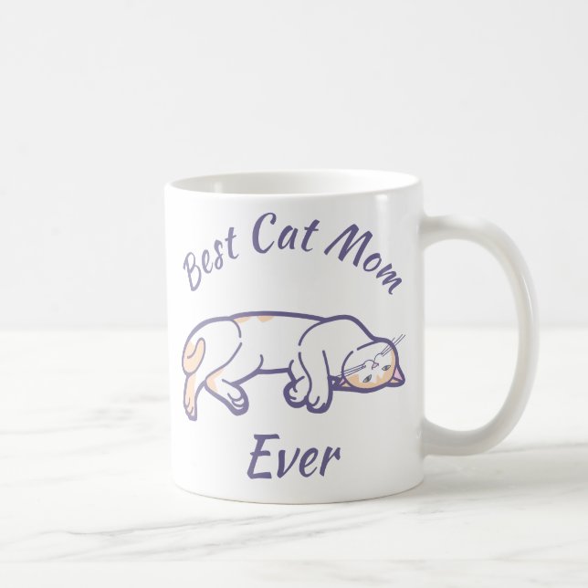 Best Cat Mum Ever Coffee Mug (Right)