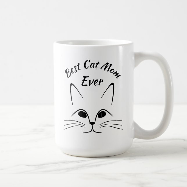 Best Cat Mum Ever Coffee Mug (Right)