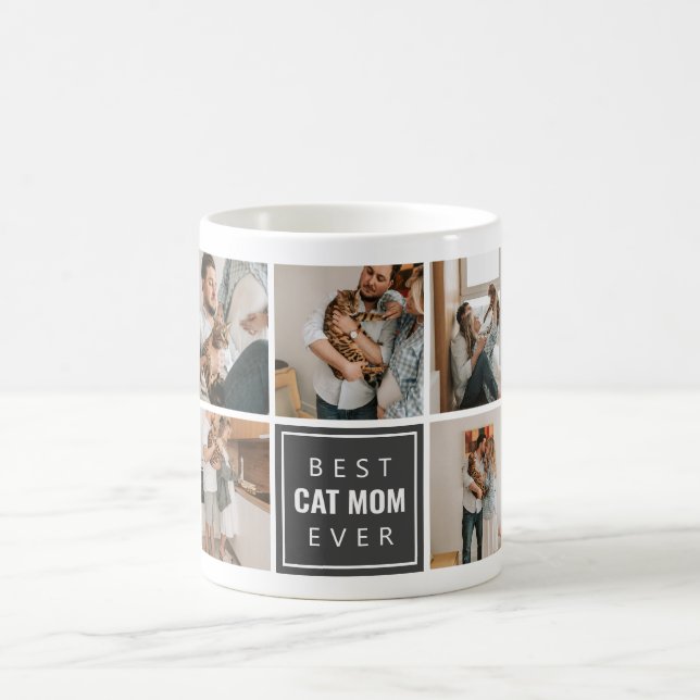 Best Cat Mum Ever Coffee Mug (Center)