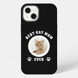 Best Cat Mum Ever Custom Photo Personalised iPhone 13 Case