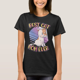 Best Cat Mum Ever Cute Women's T-Shirt