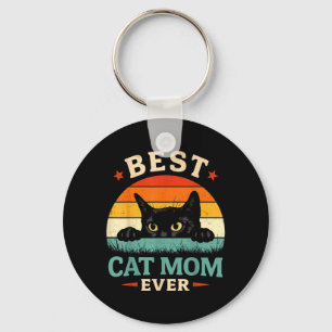 Best Cat Mum Ever for Kids Boy Girl Women Mama Key Ring