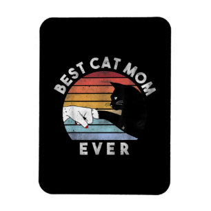 Best Cat Mum Ever Funny Cat Mum Gift Magnet