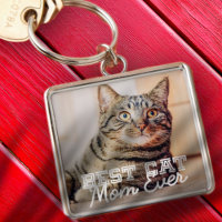 Best Cat Mum Ever Modern Custom Pet Photo
