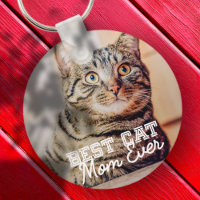 Best Cat Mum Ever Modern Custom Pet Photo