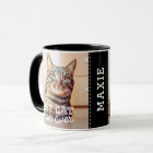 Best Cat Mum Ever Modern Custom Photo and Cat Name