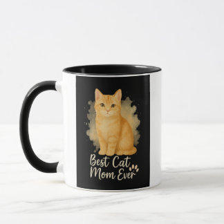 Best Cat Mum Ever Mug Funny Cat Lover Gift for Her