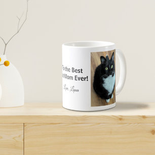 Best Cat Mum Ever Photo Mug