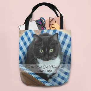 Best Cat Mum Ever Photo Tote Bag