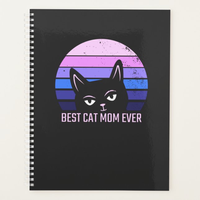 Best Cat Mum Ever Planner (Front)