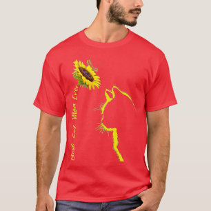 Best Cat Mum Ever Sunflower Mothers Day Gifts For T-Shirt
