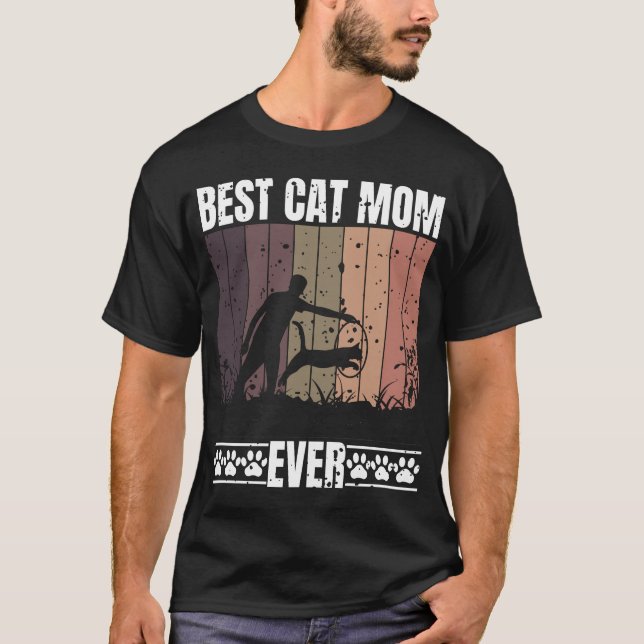 best cat mum ever T-Shirt (Front)