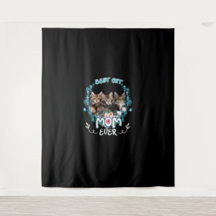 Best Cat Mum Ever Tapestry