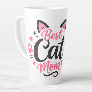Best Cat Mum Latte Mug