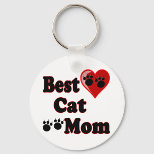 Best Cat Mum Merchandise for Mother's Key Ring