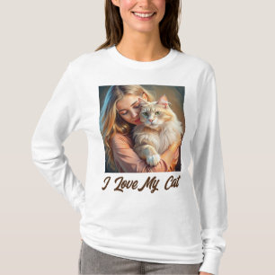 Best Cat Mum - Personalised Woman Tshirt