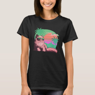 Best Cat Mum Ragdoll Retro Vintage Mother Pink Mot T-Shirt