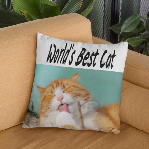 Best Cat Photo Cushion