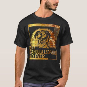 Best Catahoula Leopard Dad Ever dog dad for men D T-Shirt