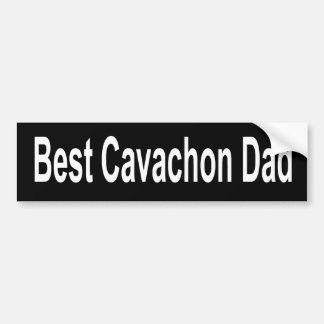 Best Cavachon Dad Bumper Sticker Dog