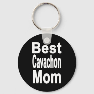Best Cavachon Mum Key Ring