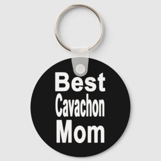 Best Cavachon Mum Key Ring