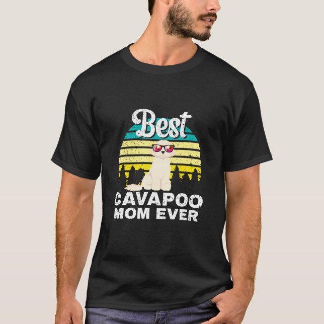 Best Cavapoo Mum Ever T-Shirt (Front)