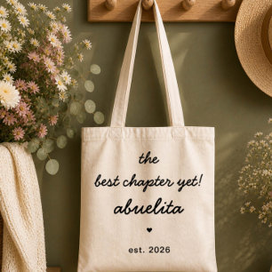 Best Chapter Yet Abuelita Tote Bag