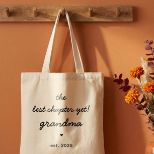 Best Chapter Yet Grandma Tote Bag
