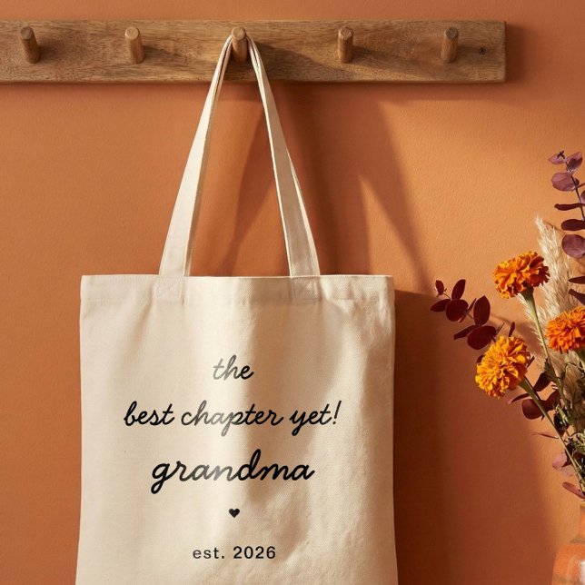 Best Chapter Yet Grandma Tote Bag (Creator Uploaded)